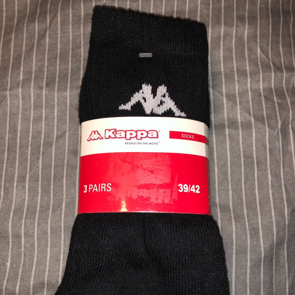Kappa Black Socks